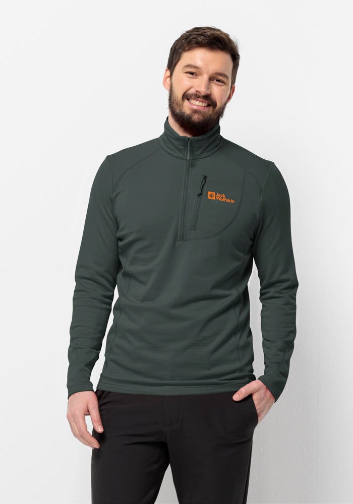 Jack Wolfskin Stehkragenpullover »KOLBENBERG HZ M« von Jack Wolfskin