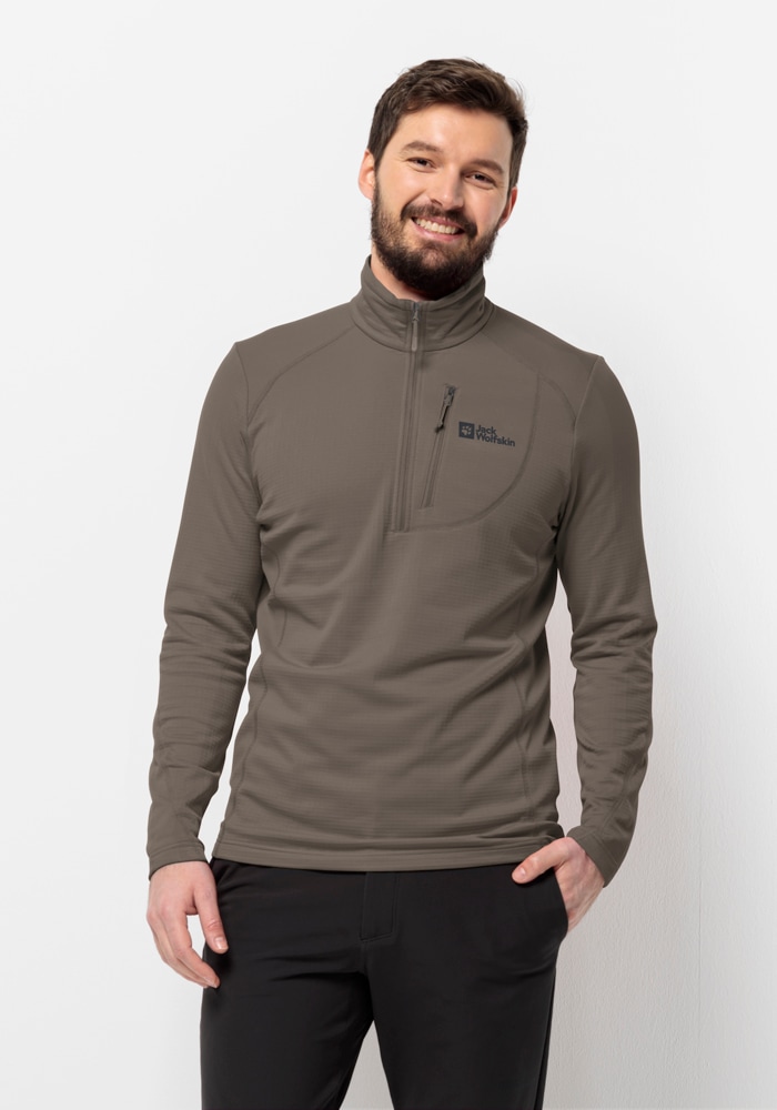 Jack Wolfskin Stehkragenpullover »KOLBENBERG HZ M« von Jack Wolfskin