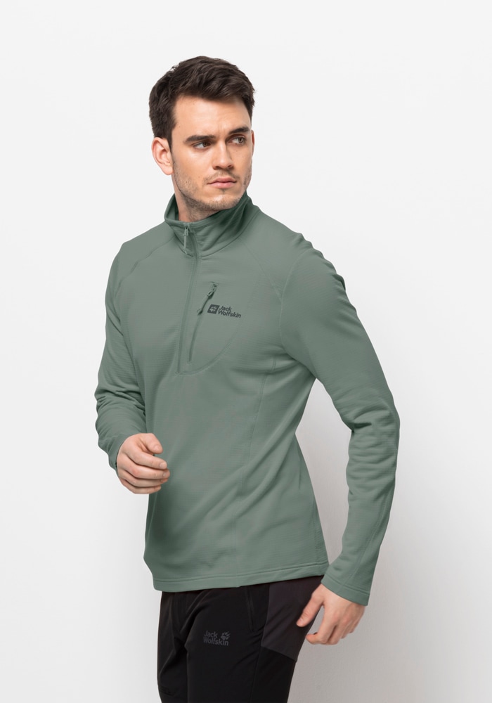 Jack Wolfskin Stehkragenpullover »KOLBENBERG HZ M« von Jack Wolfskin