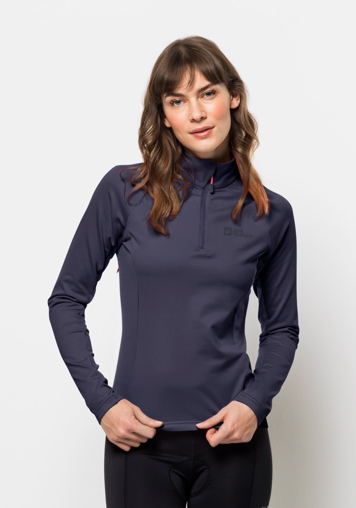 Jack Wolfskin Stehkragenpullover »MOROBBIA HZ W« von Jack Wolfskin