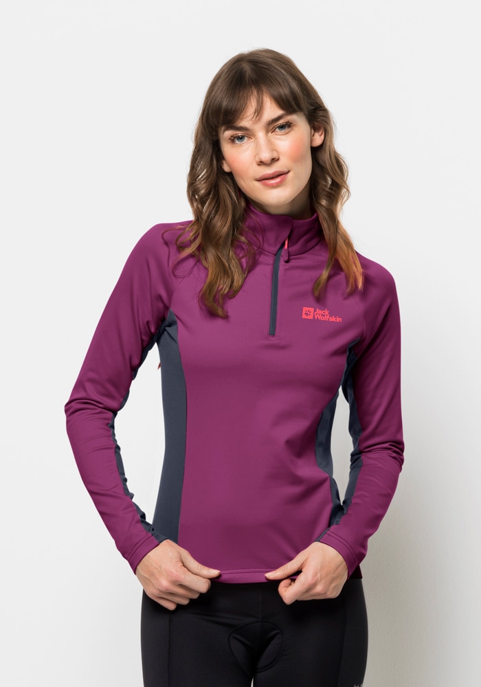 Jack Wolfskin Stehkragenpullover »MOROBBIA HZ W« von Jack Wolfskin