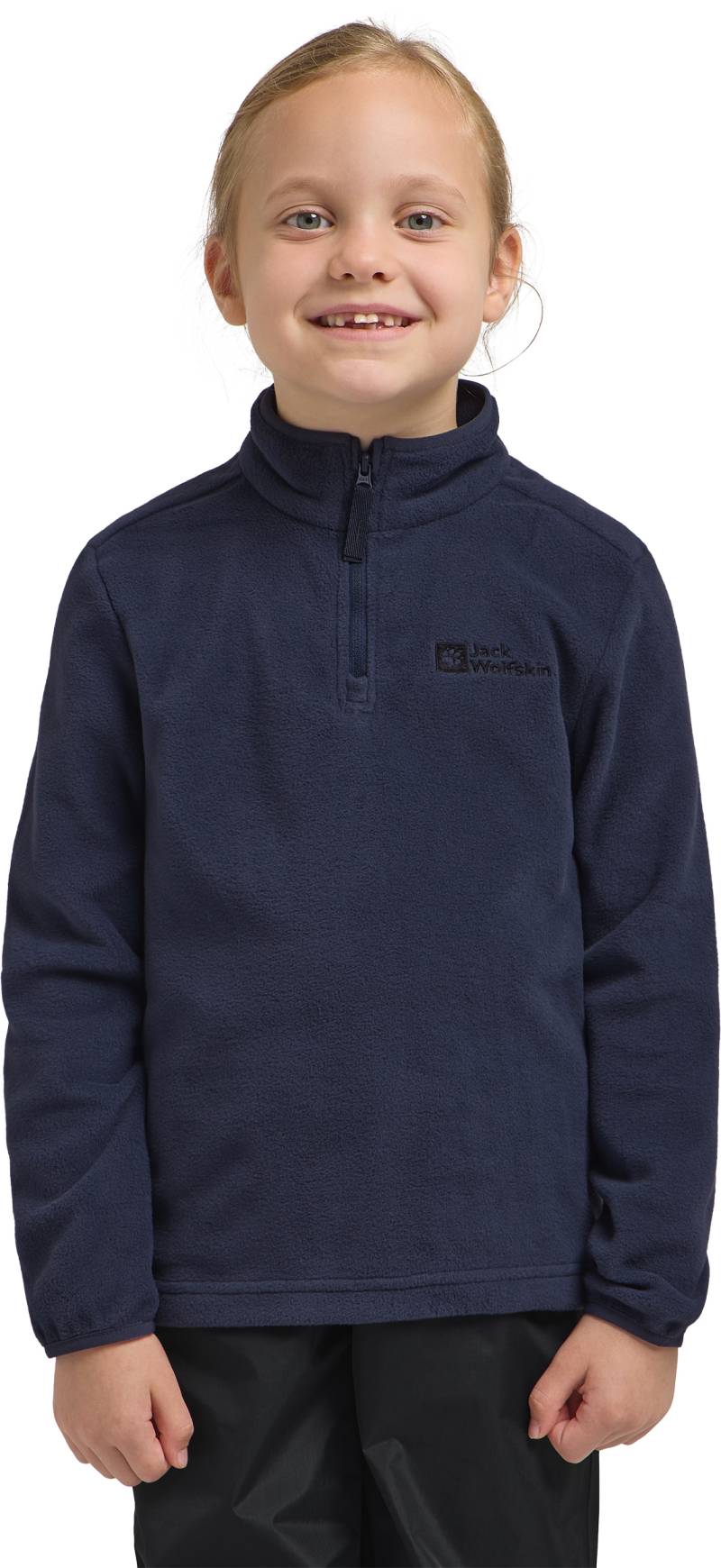 Jack Wolfskin Stehkragenpullover »TAUNUS HALFZIP K«, einfache Temperaturregulierung von Jack Wolfskin