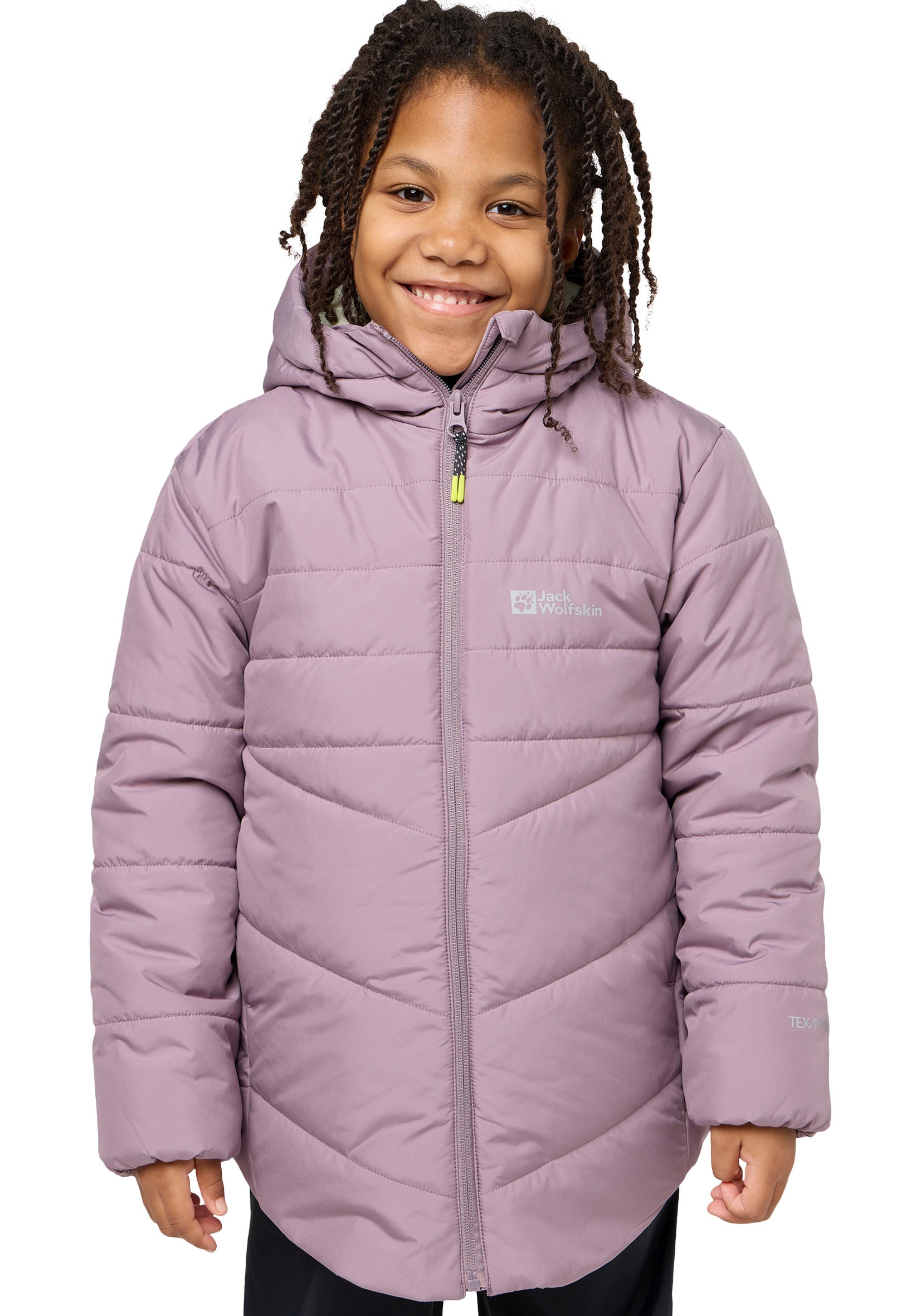 Jack Wolfskin Steppjacke »SOLYINS für Kinder«, mit Kapuze von Jack Wolfskin