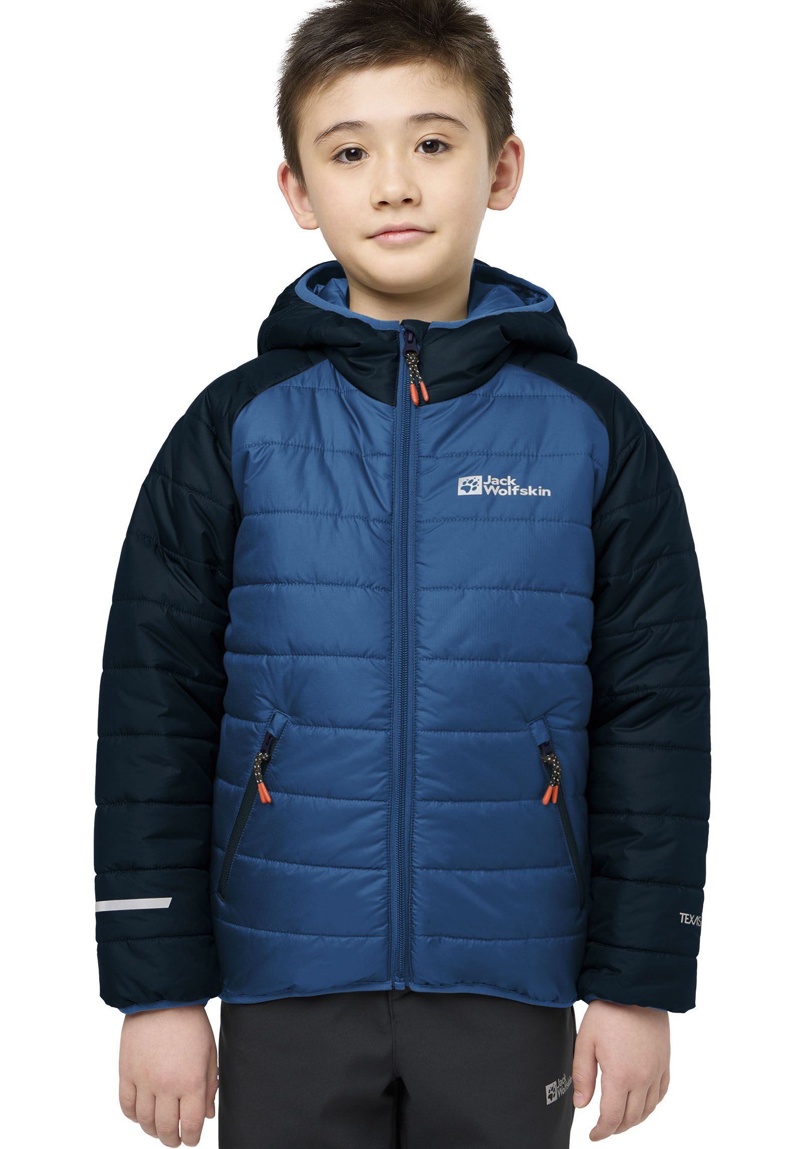 Jack Wolfskin Steppjacke »ZENON für Kinder«, mit Kapuze von Jack Wolfskin