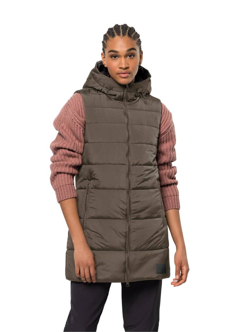 Jack Wolfskin Steppweste Damen Eisbach Vest Women S cold coffee cold coffee von Jack Wolfskin