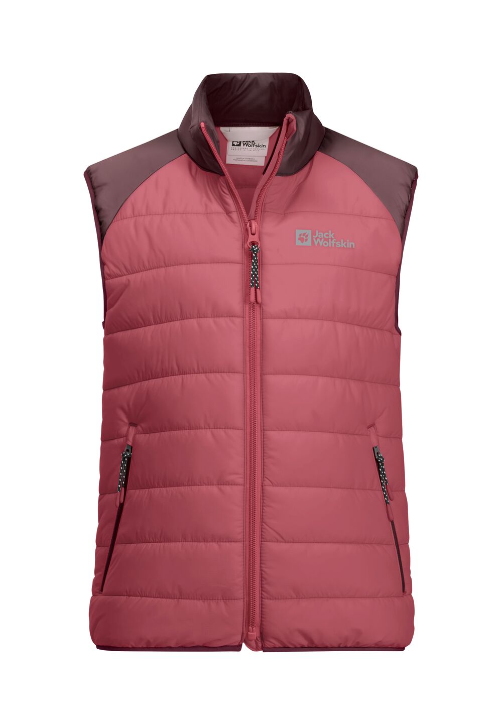 Jack Wolfskin Steppweste Kinder Zenon Vest Kids 116 soft pink soft pink von Jack Wolfskin