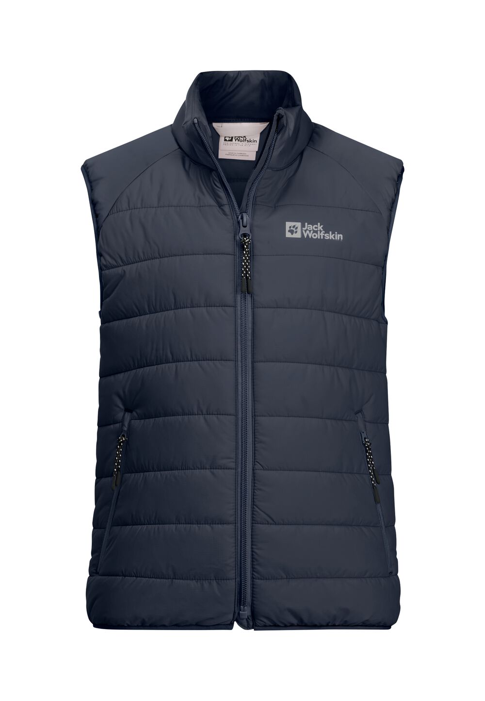 Jack Wolfskin Steppweste Kinder Zenon Vest Kids 140 blau night blue von Jack Wolfskin