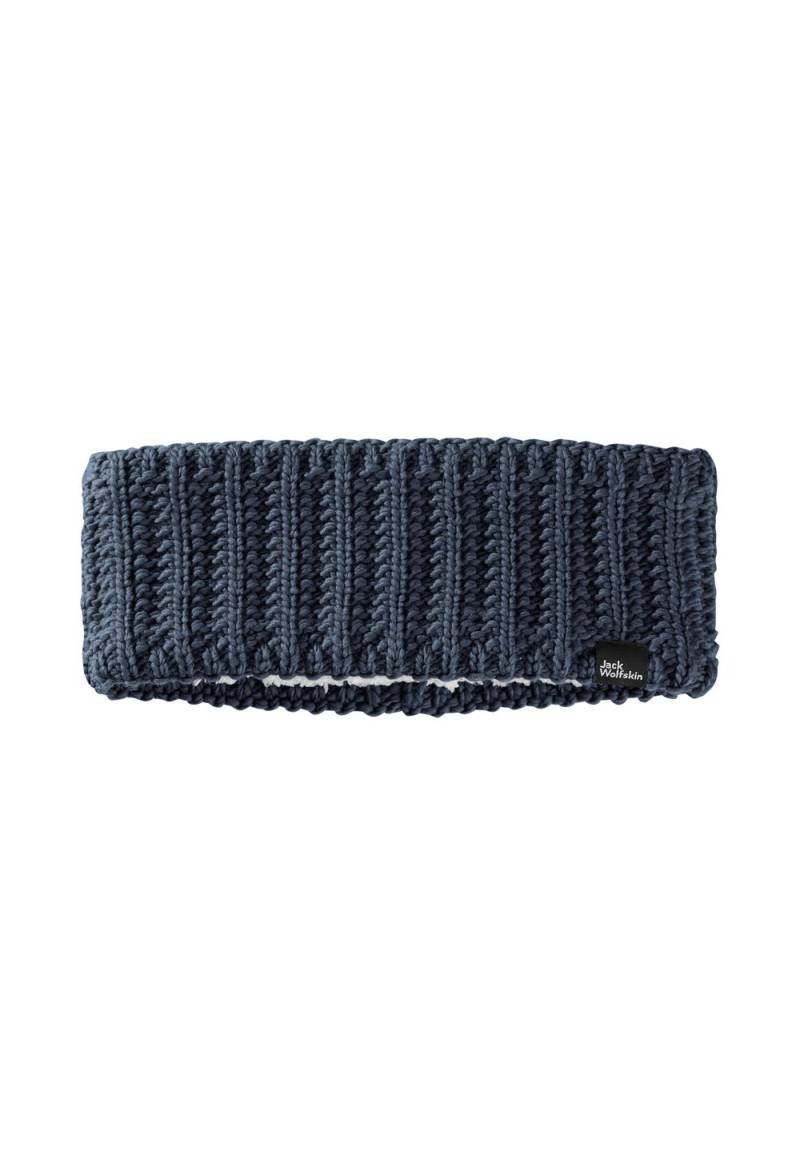 Jack Wolfskin Stirnband Damen Highloft Knit Headband Women M blau night blue von Jack Wolfskin