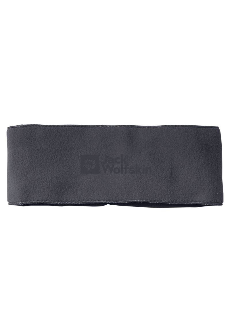 Jack Wolfskin Stirnband Real Stuff Headband One Size ebony Ebony von Jack Wolfskin