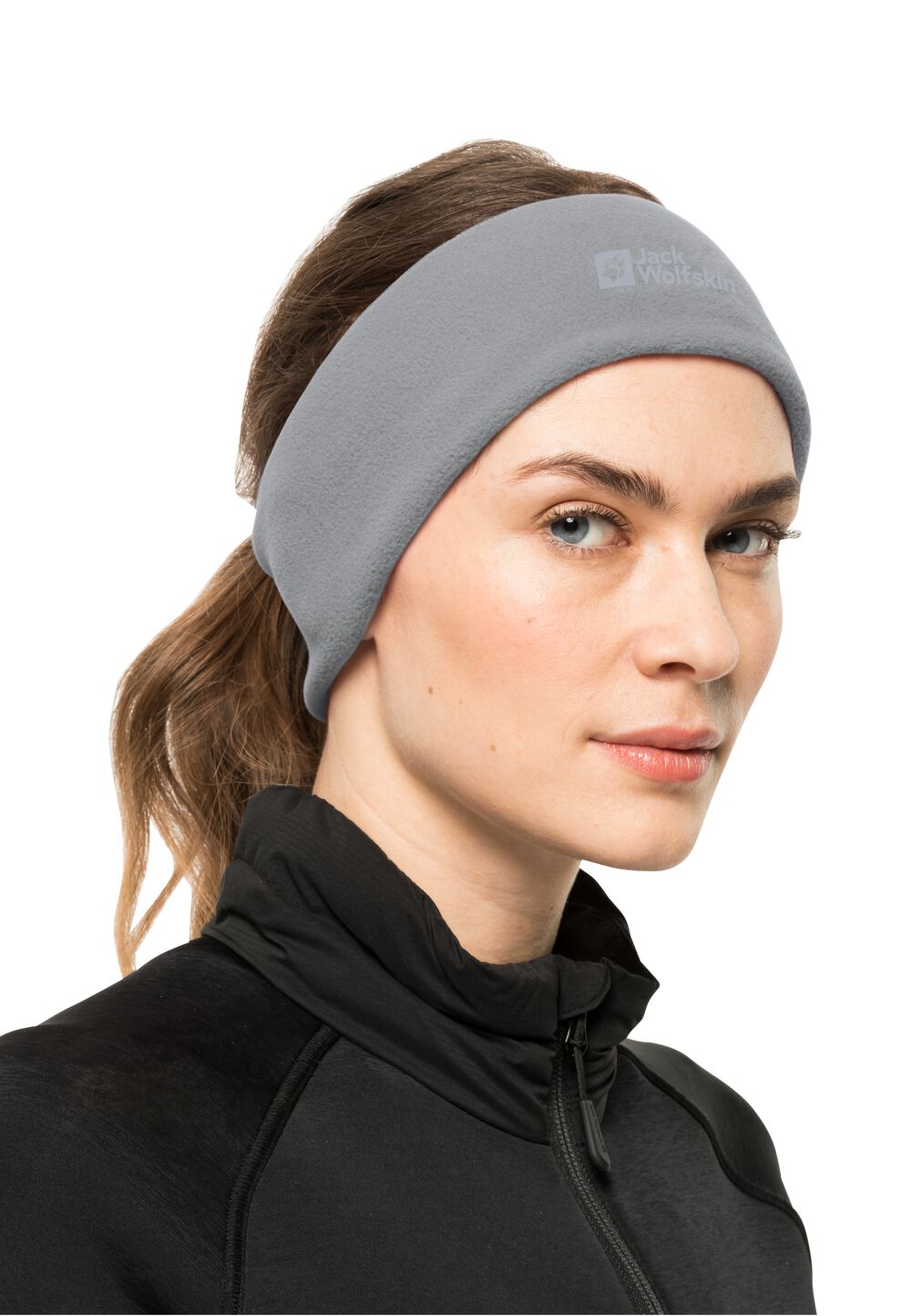 Jack Wolfskin Stirnband Real Stuff Headband One Size slate grey Slate Grey von Jack Wolfskin