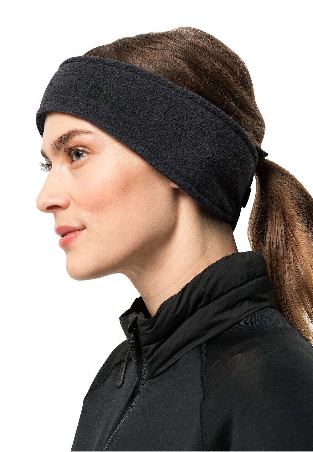 Jack Wolfskin Stirnband Vertigo Headband One Size black black von Jack Wolfskin