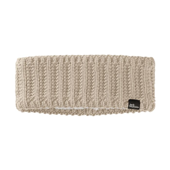 Jack Wolfskin Stirnband highloft knit, sand, M von Jack Wolfskin