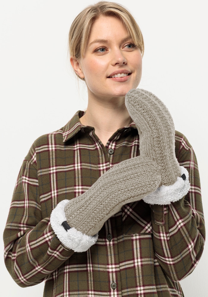 Jack Wolfskin Fäustlinge »HIGHLOFT KNIT MITTEN W« von Jack Wolfskin