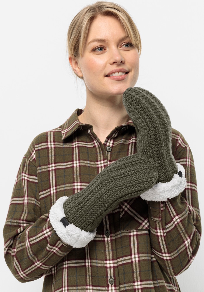 Jack Wolfskin Fäustlinge »HIGHLOFT KNIT MITTEN W« von Jack Wolfskin