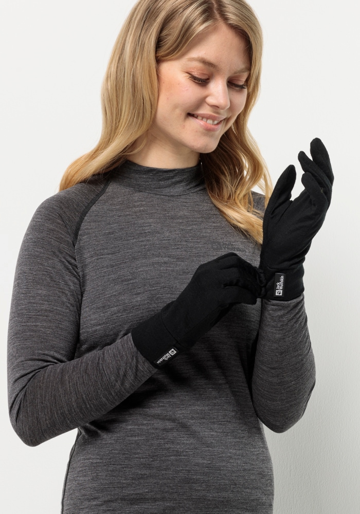 Jack Wolfskin Strickhandschuhe »MERINO GLOVE« Jack Wolfskin Strickhandschuhe »MERINO GLOVE« von Jack Wolfskin