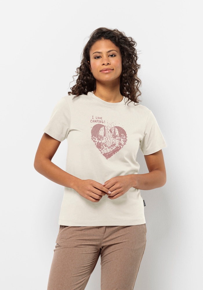 Jack Wolfskin T-Shirt »CAMPING LOVE T W« Jack Wolfskin T-Shirt »CAMPING LOVE T W« von Jack Wolfskin