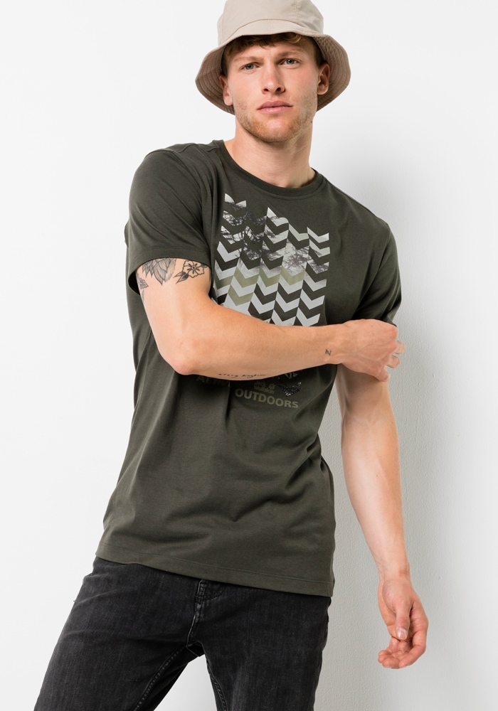 Jack Wolfskin T-Shirt »CHEVRON T M« von Jack Wolfskin