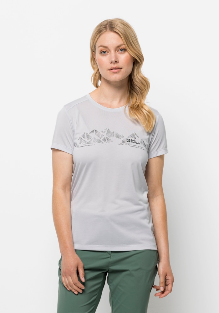 Jack Wolfskin T-Shirt »CROSSTRAIL GRAPHIC T W« Jack Wolfskin T-Shirt »CROSSTRAIL GRAPHIC T W« von Jack Wolfskin