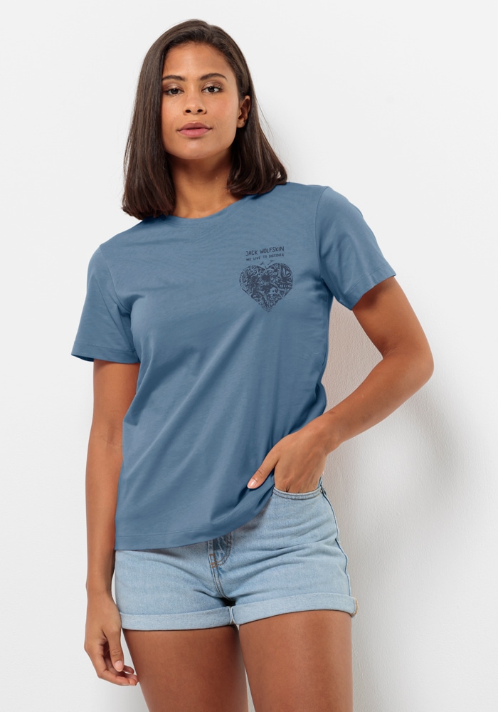 Jack Wolfskin T-Shirt »DISCOVER HEART T W« von Jack Wolfskin