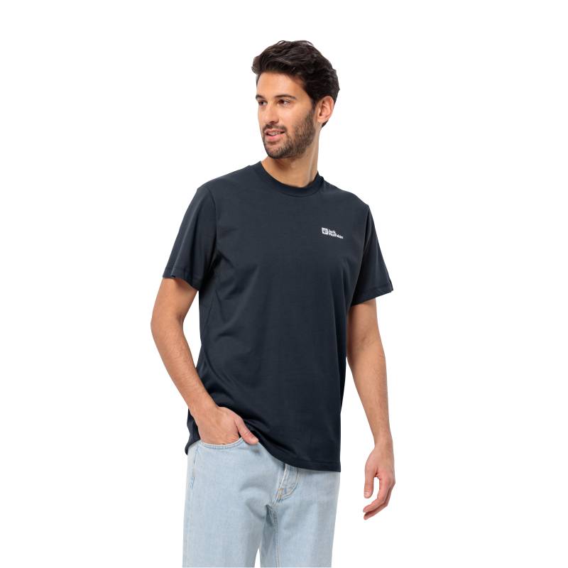 Jack Wolfskin T-Shirt »ESSENTIAL T M«, weiches, klassisches T-Shirt aus atmungsaktiver Bio-Baumwolle von Jack Wolfskin