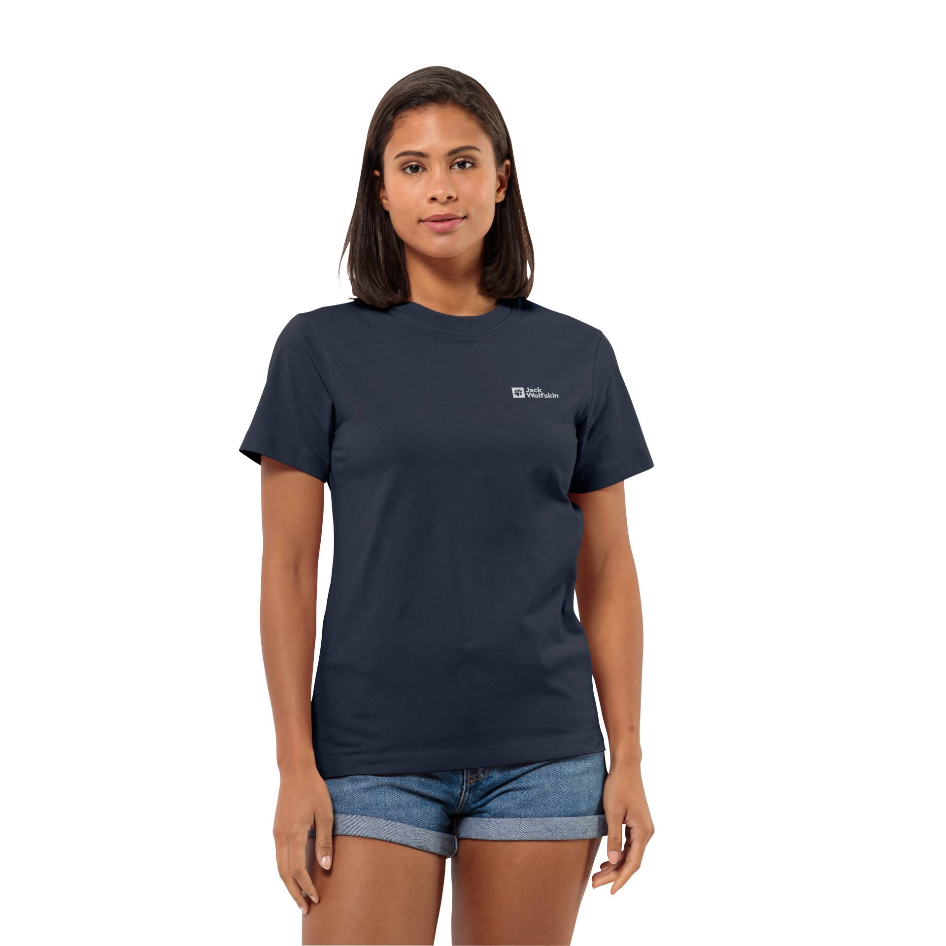 Jack Wolfskin T-Shirt »ESSENTIAL T W«, weiches, klassisches T-Shirt aus atmungsaktiver Bio-Baumwolle Jack Wolfskin T-Shirt »ESSENTIAL T W«, weiches, klassisches T-Shirt aus atmungsaktiver Bio-Baumwolle von Jack Wolfskin