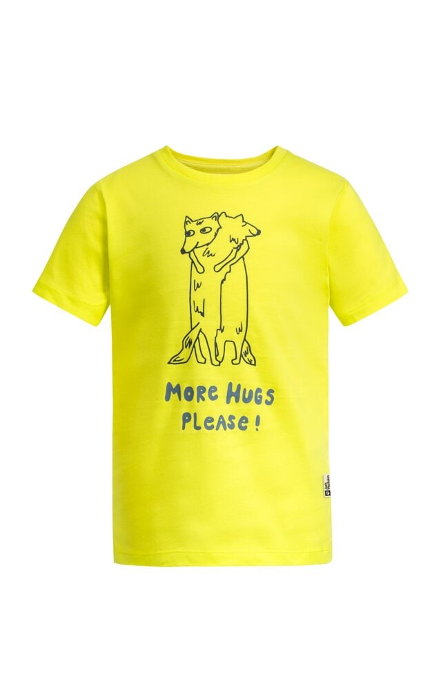 Jack Wolfskin T-Shirt »MORE HUGS T K«, mit Umarmungsmotiv von Jack Wolfskin