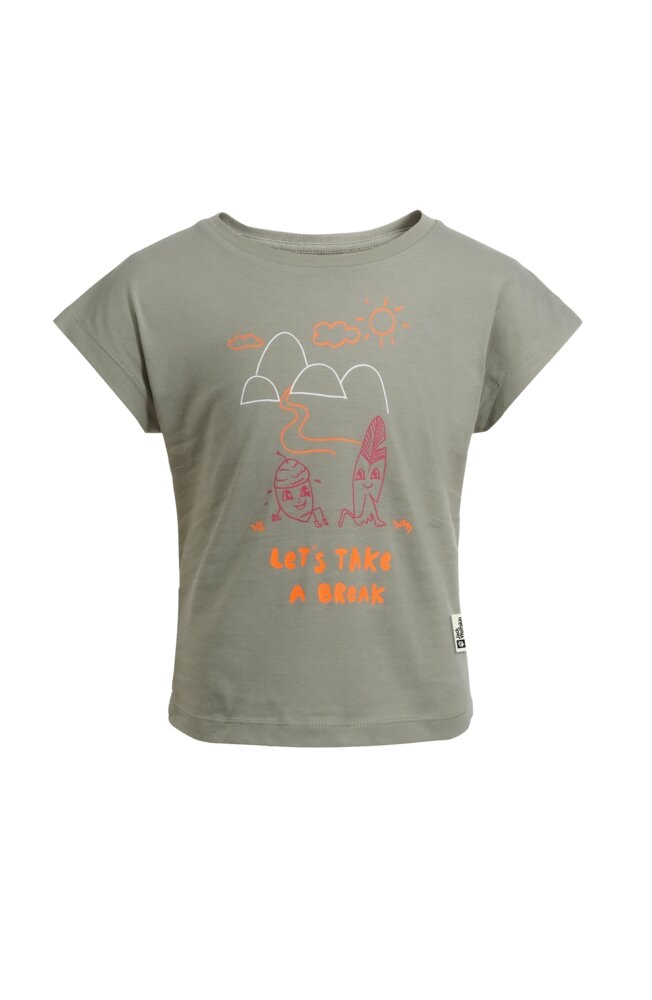 Jack Wolfskin T-Shirt »TAKE A BREAK T G«, für Mädchen mit einem süssen Aufdruck Jack Wolfskin T-Shirt »TAKE A BREAK T G«, für Mädchen mit einem süssen Aufdruck von Jack Wolfskin