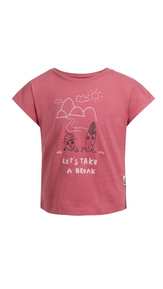 Jack Wolfskin T-Shirt »TAKE A BREAK T G«, für Mädchen mit einem süssen Aufdruck Jack Wolfskin T-Shirt »TAKE A BREAK T G«, für Mädchen mit einem süssen Aufdruck von Jack Wolfskin