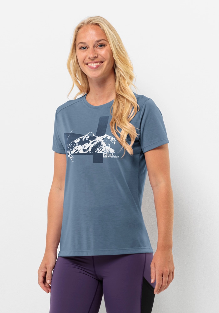 Jack Wolfskin T-Shirt »VONNAN S/S GRAPHIC T W« von Jack Wolfskin