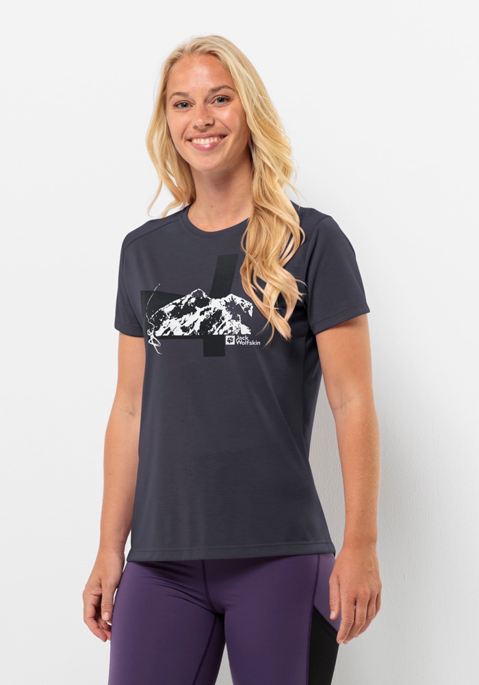 Jack Wolfskin T-Shirt »VONNAN S/S GRAPHIC T W« von Jack Wolfskin