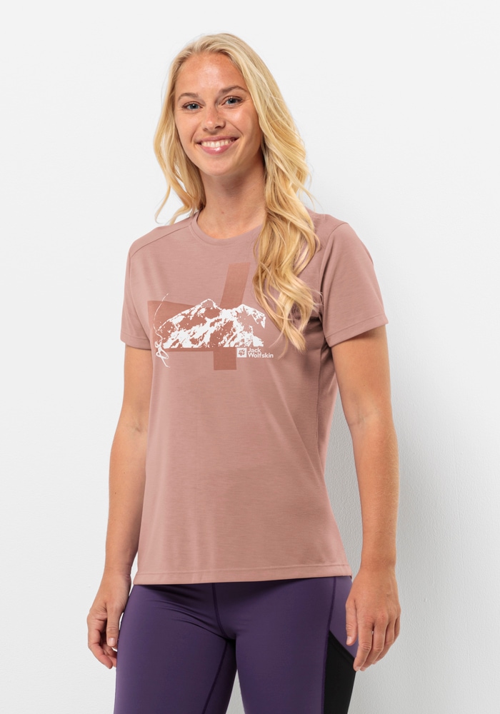 Jack Wolfskin T-Shirt »VONNAN S/S GRAPHIC T W« Jack Wolfskin T-Shirt »VONNAN S/S GRAPHIC T W« von Jack Wolfskin
