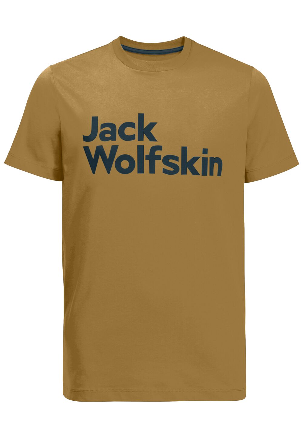 Jack Wolfskin T-Shirt aus Bio-Baumwolle Herren Brand T-Shirt Men 2XL mustard mustard von Jack Wolfskin