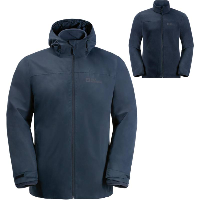 Jack Wolfskin TAUBENBERG 3IN1 Doppeljacke Herren von Jack Wolfskin