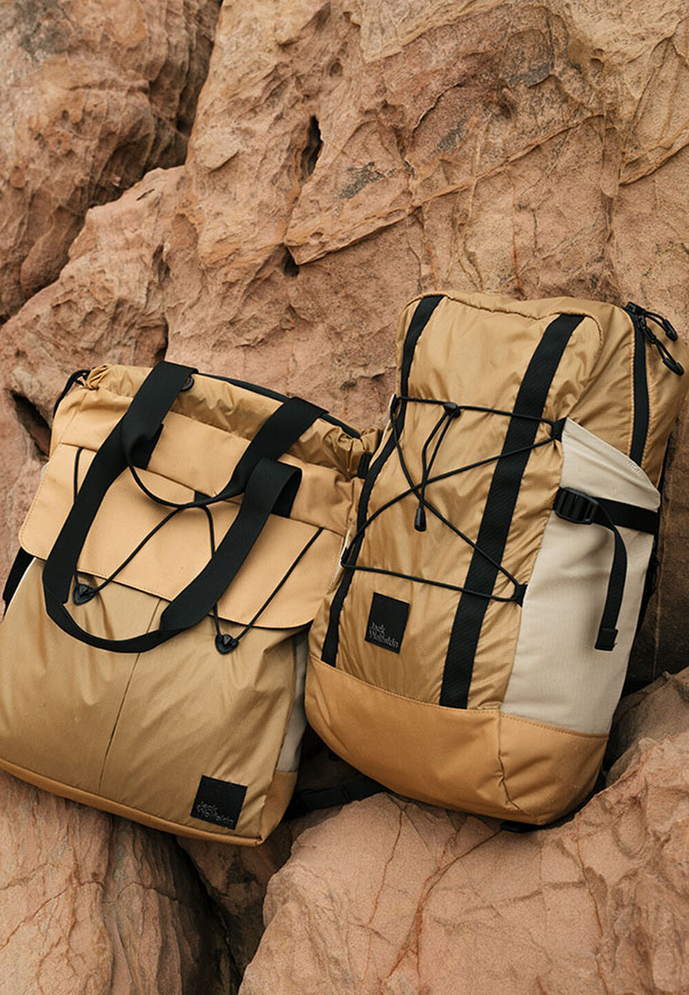 Jack Wolfskin Tagesrucksack und Umhängetasche Damen Wanderthirst Tote one size dunelands dunelands von Jack Wolfskin