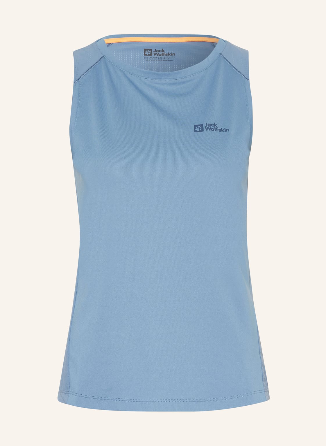 Jack Wolfskin Tanktop Prelight Chill blau von Jack Wolfskin