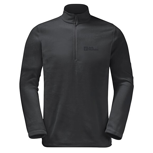 Jack Wolfskin - Taunus Halfzip - Fleecepullover Gr L schwarz von Jack Wolfskin