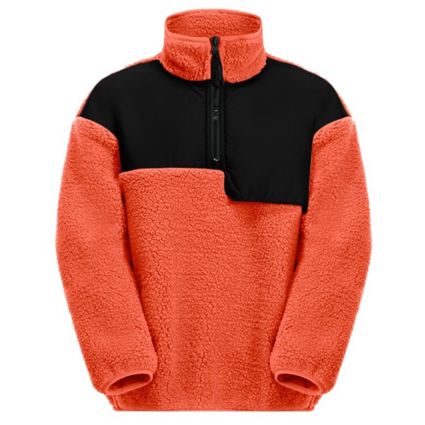 Jack Wolfskin - Teen Halfzip Fleece - Fleecepullover Gr 128;140;176 schwarz/grau von Jack Wolfskin