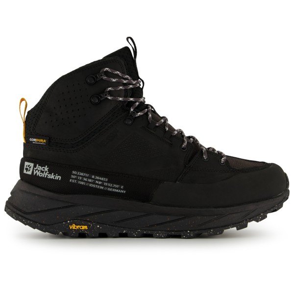 Jack Wolfskin - Terraquest Texapore Mid - Wanderschuhe Gr 40,5 schwarz von Jack Wolfskin