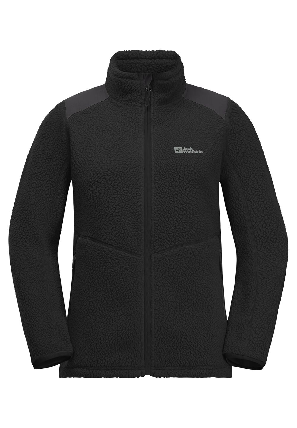 Jack Wolfskin Trekking-Fleecejacke Damen Kammweg Pile FZ Women L phantom Phantom von Jack Wolfskin