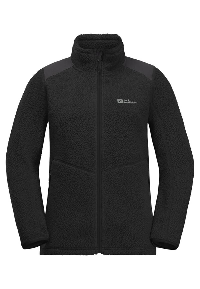 Jack Wolfskin Trekking-Fleecejacke Damen Kammweg Pile FZ Women M phantom Phantom von Jack Wolfskin