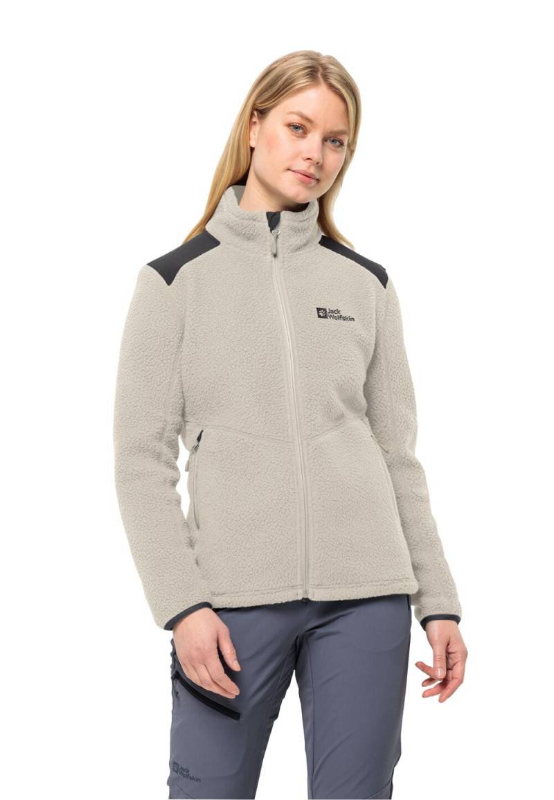 Jack Wolfskin Trekking-Fleecejacke Damen Kammweg Pile FZ Women S seal seal von Jack Wolfskin