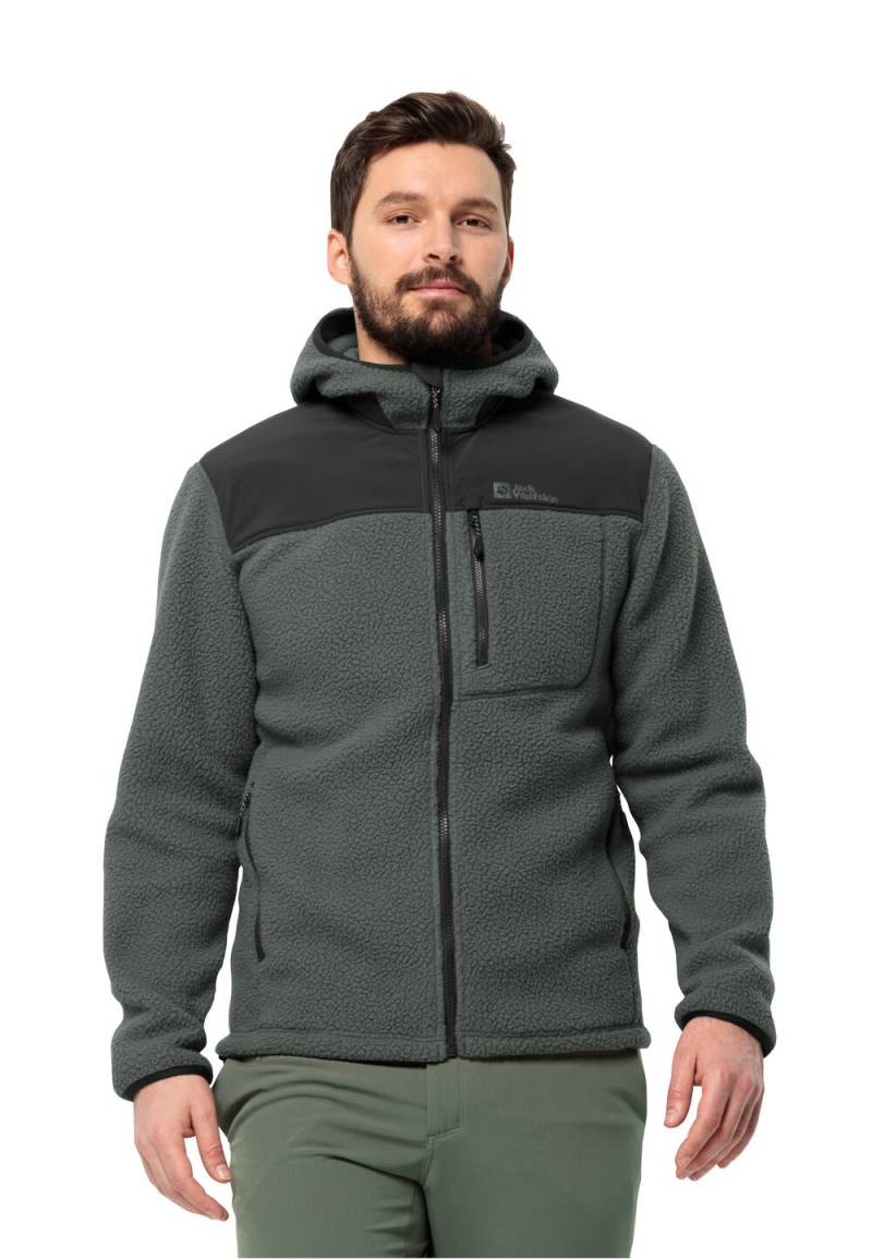 Jack Wolfskin Trekking-Fleecejacke Herren Kammweg Pile FZ Men 3XL slate green slate green von Jack Wolfskin