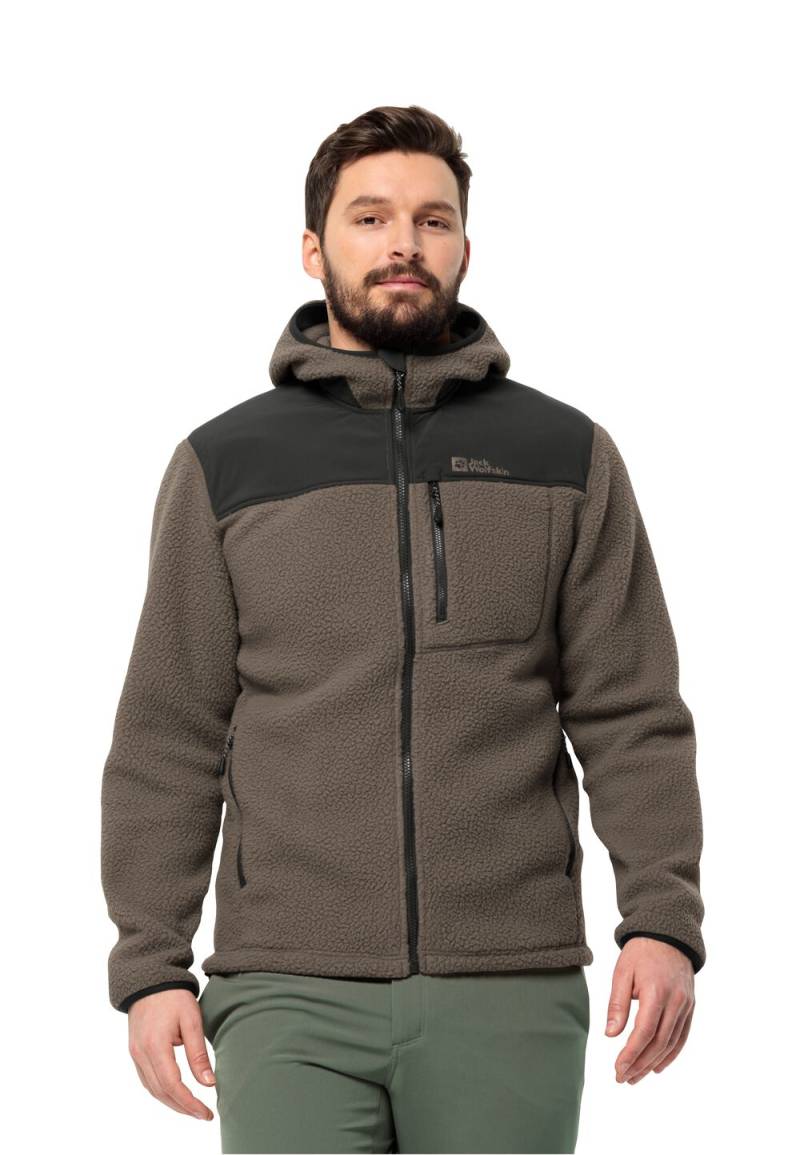 Jack Wolfskin Trekking-Fleecejacke Herren Kammweg Pile FZ Men S cold coffee cold coffee von Jack Wolfskin