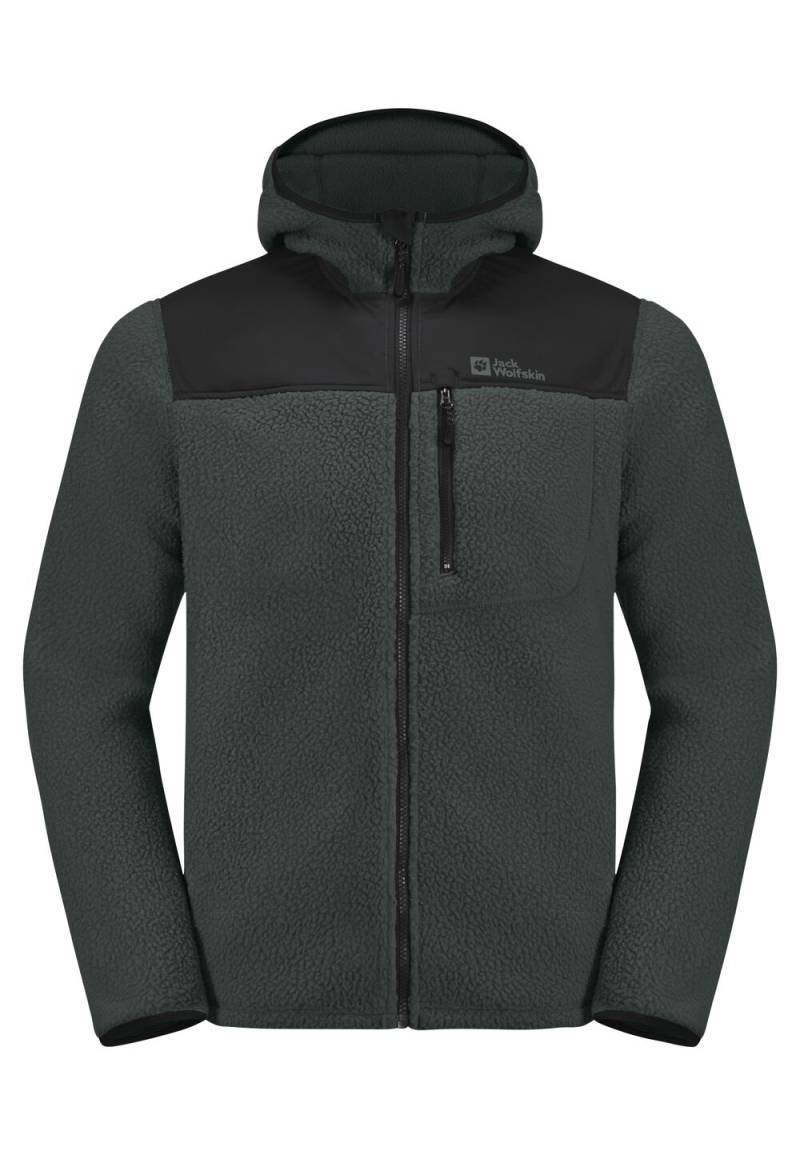 Jack Wolfskin Trekking-Fleecejacke Herren Kammweg Pile FZ Men S slate green slate green von Jack Wolfskin