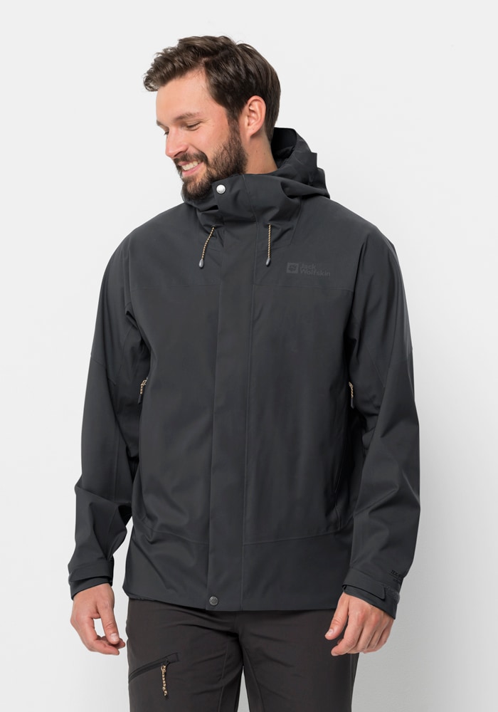 Jack Wolfskin Trekkingjacke »KAMMWEG 2L JKT M«, mit Kapuze von Jack Wolfskin