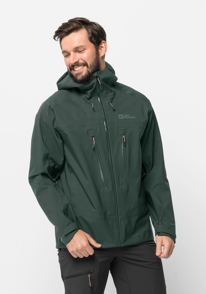 Jack Wolfskin Funktionsjacke »KAMMWEG 3L JKT M«, mit Kapuze von Jack Wolfskin