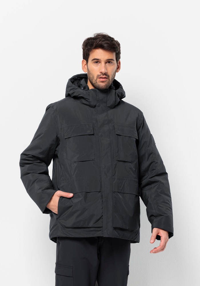 Jack Wolfskin Trekkingjacke »TEXTOR UTILITY JKT M«, mit Kapuze von Jack Wolfskin