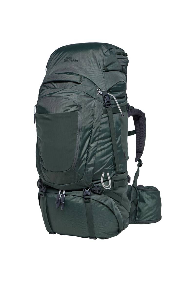 Jack Wolfskin Trekkingrucksack für hohe Lasten Damen Denali 65|10 Women One Size slate green slate green von Jack Wolfskin