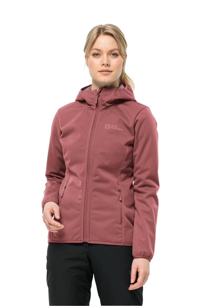 Jack Wolfskin Übergangsjacke Damen Windhain Hoody Women 2XL red ochre red ochre von Jack Wolfskin