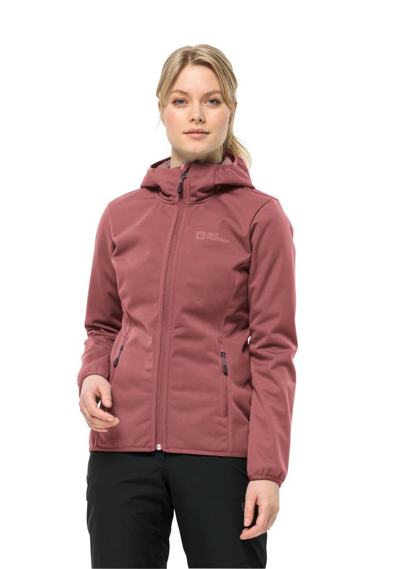 Jack Wolfskin Übergangsjacke Damen Bornberg Hoody Women XS red ochre red ochre von Jack Wolfskin